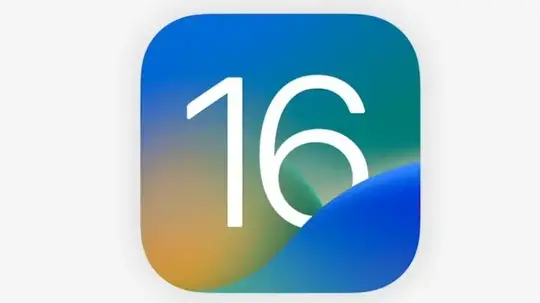 شعار iOS 16